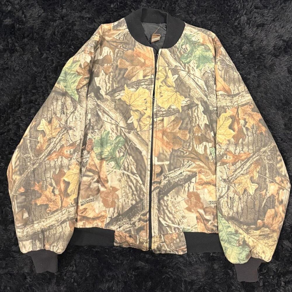 Ranger camo bomber jacket size